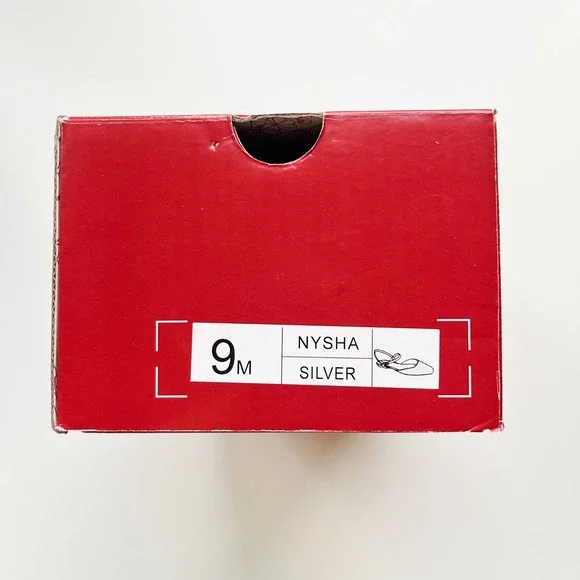 Journee Nysha Rhinestone Sparkle Formal Flats Womens 9 Silver - Picture 11 of 12